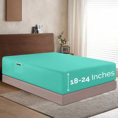 Textiles Elegant Comfort 1500 Premium Hotel Quality 18-24 Inches Deep Bed Sheet