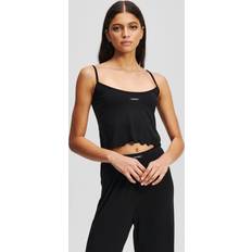 Karl Lagerfeld Sovplagg Karl Lagerfeld Logo Pajama Set - Black