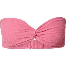 & Other Stories Bikini Tops & Other Stories Twist Front Bandeau Bikini Top Pink