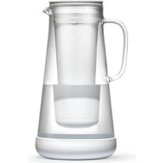 Lifestraw Kander Lifestraw Home 7-Cup Glass Silicone Pitcher 1.6 L White Kande