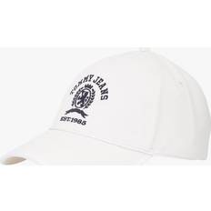 Tommy Hilfiger White Accessories Tommy Hilfiger Casquette En Coton À Broderie - Blanc