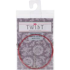 ChiaoGoo 14-Inch Twist Lace Interchangeable Cables Small Red