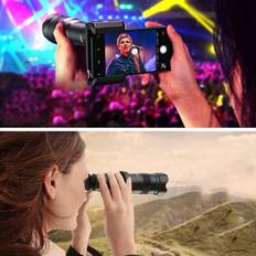 Add-On Lenses Tlily External Telephoto Phone Camera 36X Optical Magnification Add-On Lens