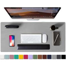 Leather Desk Mats Tianfu Leather Desk Pad Protector Non-Slip PU