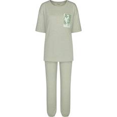 Pyjamasar Triumph Endless Comfort Long Sleeve Pyjama - Light Green
