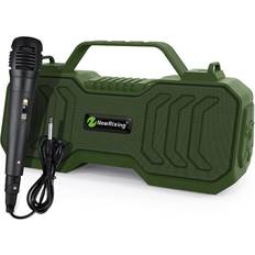 Speakers Greenzech Green With Extemal Microphone Wireless Bluetooth Speaker