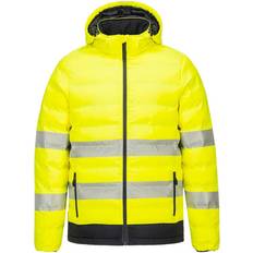 Portwest Mens Ultrasonic Hi-Vis Heated Jacket - Yellow/Black