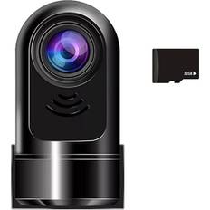 Tlily 1080P HD 360 Rotating Mini ADAS Dashcam