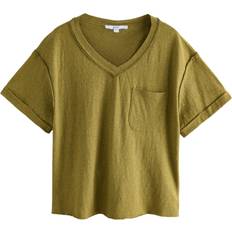 NEXT Dame T-shirts NEXT Oversized Bluse - Grøn