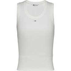 6XL Toppe Tommy Jeans Overdel 'Essentials' - Ecru