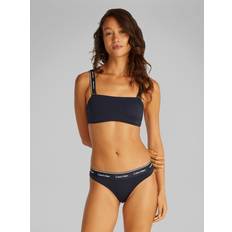 Calvin Klein Badetøj Calvin Klein Bikini Bikiniunderdele Str XL - Natblå/Hvid