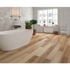 Flooring Rivie 8mm Laminate Flooring 8 Planks Brown