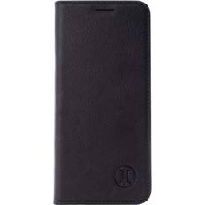 JT Berlin Echtleder BookCase Tegel Apple iPhone 16e Schwarz