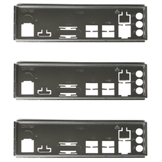ATX - Intel - Socket 1151 Motherboards Tauoh 3X I/O Shield Back Plate for B250C B75 12USB Mining Motherboard