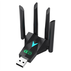 Tlily 1300Mbps WiFi USB Adapter Dual Band 2.4G/5Ghz Wi-Fi Dongle USB3.0 High Speed 4-Antenna Wireless Receiver