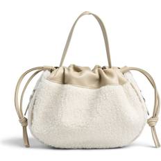 Skuldertasker Pieces Balloon Teddy Bag - Creme/Lysebeige