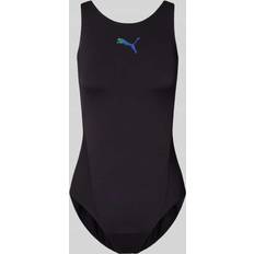 Puma Women Racerback Swimsuit - Black
