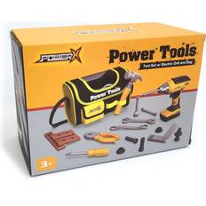 Power X Power-X Værktøjskasse Med Handyman Værktøj Og Boremaskine 21 Dele