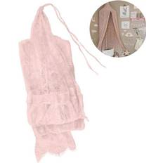 Pink Canopys Kid's Room HKHBJS Children Cotton Bed Curtain Mosquito Net