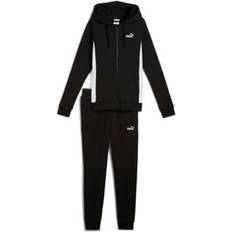 Puma Herre Jakkesæt Puma Hooded Sweat Suit TR CL - Schwarz