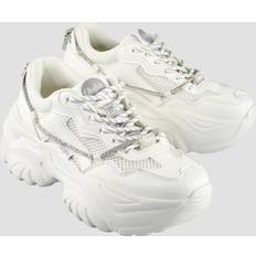 Buffalo Shoes Buffalo Women's Trainers Bliss One Glam - Vegan Glitter/Nappa - Blanc