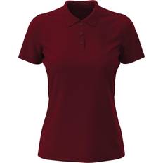 Brown - Women Polo Shirts Stedman Lux Cotton Polo Shirt - Brown