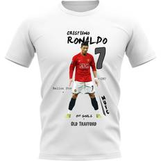 UKSoccershop Cristiano Ronaldo Manchester United T-Shirt Men's Polyester