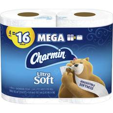 Ultra Soft Toilet Paper 4 Mega Rolls