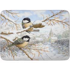 Carpets & Rugs Caroline's Treasures Coal Tits Floor Mat 19 x 27 Multicolor