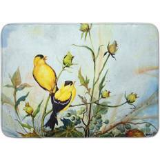 Carpets & Rugs Caroline's Treasures Joyful Morning Birds Floor Mat 19 x 27 Multicolor