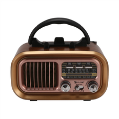 Radios SEM Retro FM/AM/SW Radio Full Band Portable Radio Receiver