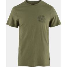 Green - Hiking Tops Fjällräven Hemp Blend Out Here T-Shirt - Olive