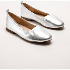 Dame - Sølv Lave sko Clarks Fawna Soft D - Sølvfarvet