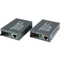 Media Converters Tlily -3100 SFP Media Converter Optical Fiber 1310/1550nm Popular Ethernet Switch