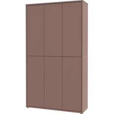 Orange Skoställ Xora Skoskåp 110/192/35 cm Skoställ
