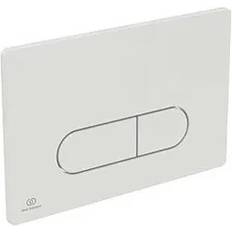 Ideal Standard Flush Buttons Ideal Standard Oleas M1 Mechanical Dual Flush Plate White