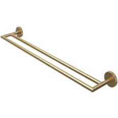 Brass Towel Rails Wickes Melbury Pro Double Towel Rail Brushed Brass