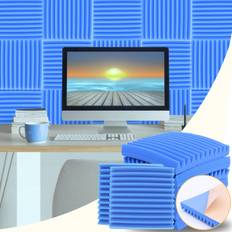 Blue 12 Self-Adhesive Acoustic Wall Panels
