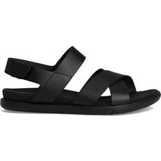 Læder Vandresandaler ecco Riemchen Sandale für Damen - Schwarz