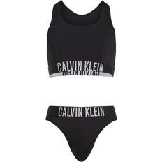 Grå Bikinisæt Calvin Klein Bralette Bikini Set - Black