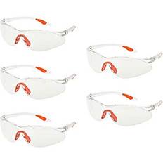 Eye Protections on sale YAAVAAW 5 Pack Clear Safety Glasses - Clear