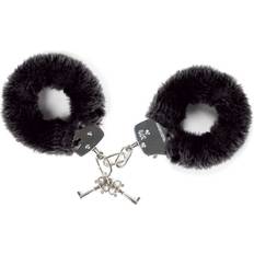 House Of Glass Book'em Danno Black Furry Handcuffs