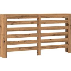 vidaXL Radiatorskjuler 149 x 20 x 82 cm Konstrueret Træ Egetræsfarve