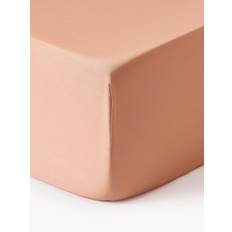 Dra på lakan - Satin Underlakan Westwing Collection Boxspring Spannbettlaken Comfort Baumwollsatin Underlakan
