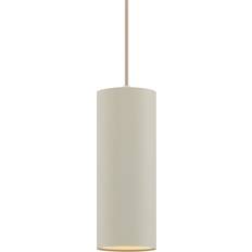 QAZQA Beige Pendler QAZQA Moderne Pendellampe Beige GU10 50 mm Rund Pendel