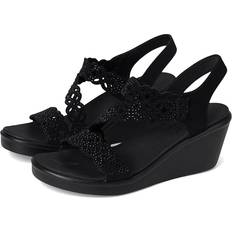 Skechers Sandali con tacco Skechers Rumble On Sandali E Scarpe Aperte - Sassier Nero
