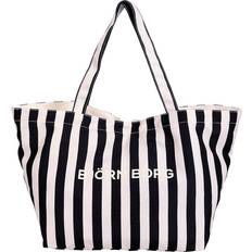 Ensfarvet Strandtasker Björn Borg Beach Tote L - Sort