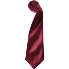 Red Ties Premier Satin Tie Colours - Rouge