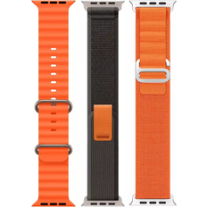 Apple watch alpine loop Ocean, Trail & Alpine Loop Strap For Apple Watch Ultra 1/2 49mm - 3 Pack