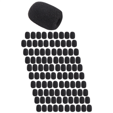 Microphone Protections on sale Ergonomie ohne Grenzen 100 Pieces Mini Foam Microphone Windscreen for Headset